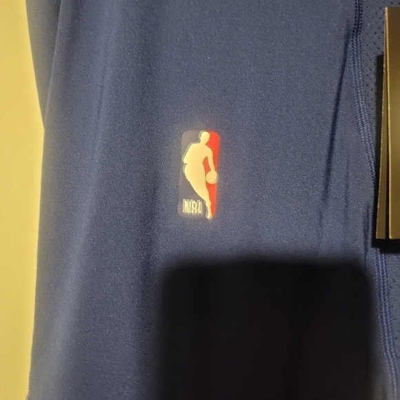 NEW Nike NBA Player Issue 3/4 Compression Tights Blue Size XXL AT9764-495 - Picture 2 of 6